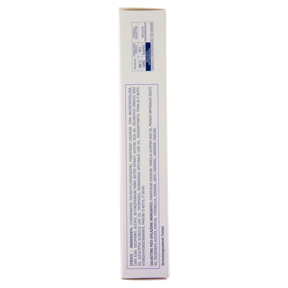 Strep Professional Strisce Depilatorie Viso e Parti Delicate 10 Strisce + 3 Salviettine